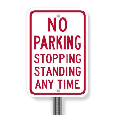 Picture for category No Stopping/Standing