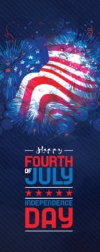 Picture of Holiday Pole Banner 5