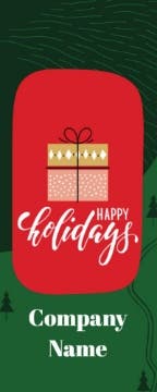 Picture of Holiday Pole Banner 9