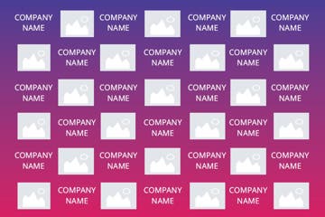 Picture of Repeating Logo 1- 8x12