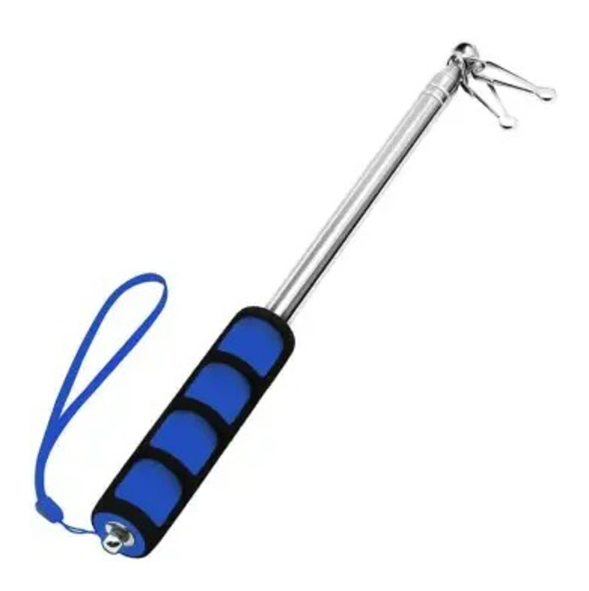 5' Handheld Telescopic Flagpole (Blue) Template Customization