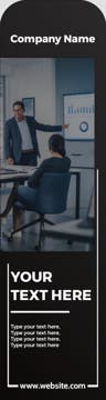 Picture of Trade Show Tension Fabric Display 1- 90x24