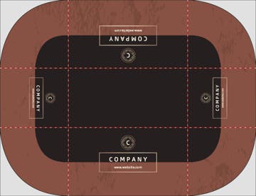 Picture of 4 Sided Table Throw 22 - 4ft