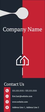 Picture of Real Estate 14 - Large Door Hanger