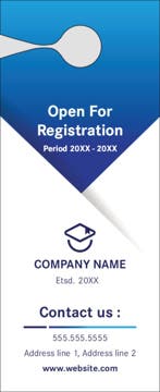 Picture of Education & Child Care 1 - Large Door Hanger