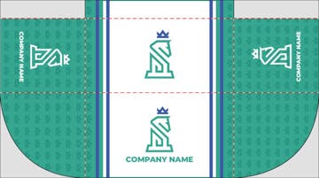 Picture of 3 Sided Table Throw 30 - 4ft