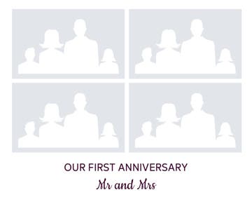 Picture of Metal Prints Anniversary 12 - 16x20