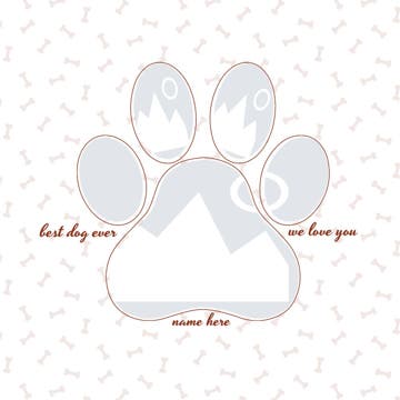 Picture of Metal Prints Pets 3 - 8x8