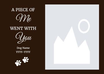 Picture of Metal Prints In Memory 14 - 5x7