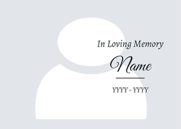 Picture of Metal Prints In Memory 16 - 5x7