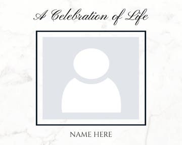 Picture of Metal Prints In Memory 10 - 8x10