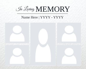 Picture of Metal Prints In Memory 12 - 8x10