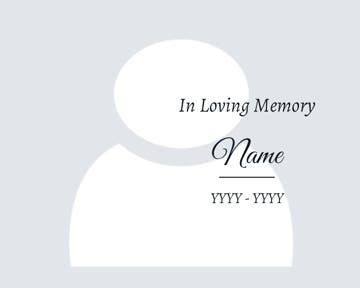Picture of Metal Prints In Memory 16 - 16x20