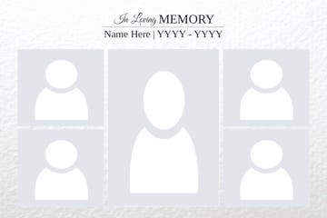 Picture of Metal Prints In Memory 12- 24x36