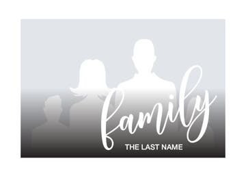 Picture of Metal Prints Family 23 - 5x7