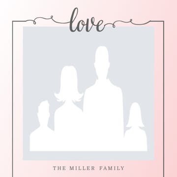 Picture of Metal Prints Family 2 - 8x8