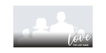 Picture of Metal Prints Family 20 - 8x10