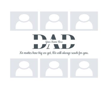 Picture of Metal Prints Family 26 - 8x10