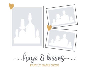 Picture of Metal Prints Family 12 - 11x14