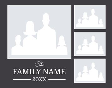 Picture of Metal Prints Family 21 - 11x14