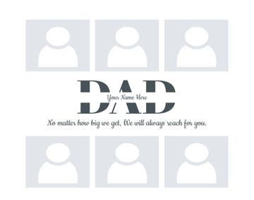 Picture of Metal Prints Family 26 - 11x14