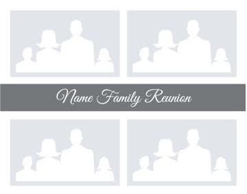 Picture of Metal Prints Family 32 - 11x14