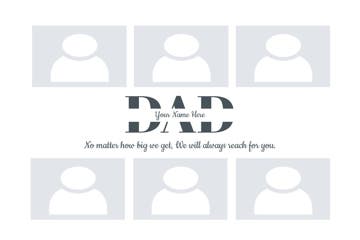 Picture of Metal Prints Family 26- 24x36