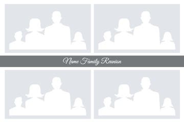 Picture of Metal Prints Family 32- 24x36