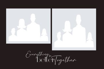 Picture of Metal Prints Family 34- 24x36