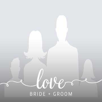 Picture of Metal Prints Wedding 4 - 16x16
