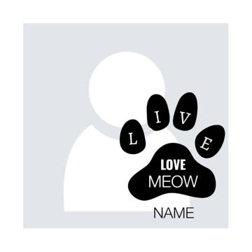 Picture of Acrylic Print Pets 2 - 8x8