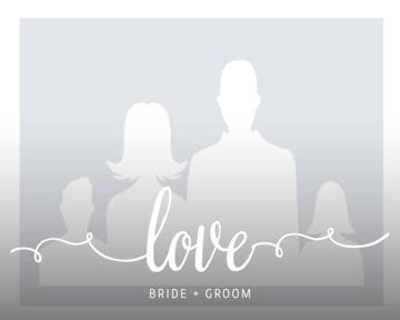 Picture of Acrylic Print Wedding 4 - 16x20