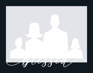 Picture of Acrylic Print Family 5 - 11x14