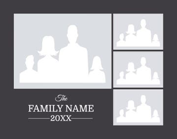 Picture of Acrylic Print Family 21 - 11x14