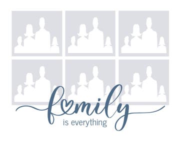 Picture of Acrylic Print Family 22 - 11x14