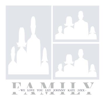 Picture of Acrylic Print Family 11 - 16x16