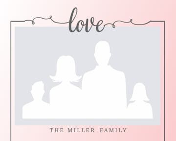 Picture of Acrylic Print Family 2 - 16x20