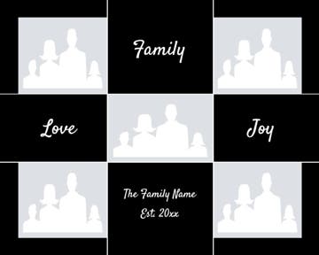 Picture of Acrylic Print Family 14 - 16x20