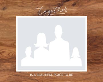 Picture of Acrylic Print Family 15 - 16x20