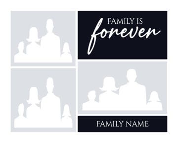 Picture of Acrylic Print Family 16 - 16x20