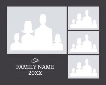 Picture of Acrylic Print Family 21 - 16x20
