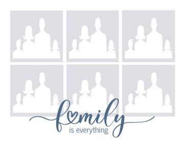 Picture of Acrylic Print Family 22 - 16x20