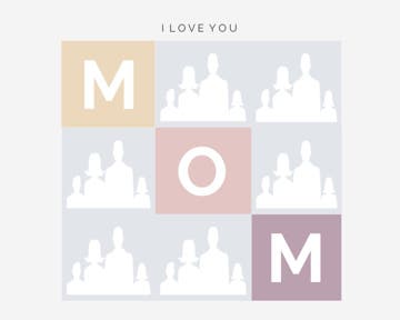 Picture of Acrylic Print Family 25 - 16x20