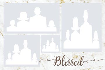 Picture of Acrylic Print Family 1 - 24x36