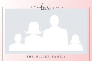 Picture of Acrylic Print Family 2 - 24x36