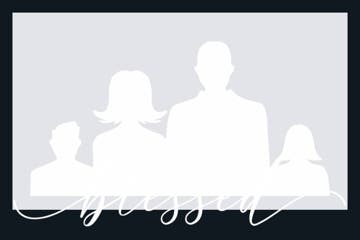 Picture of Acrylic Print Family 5 - 24x36