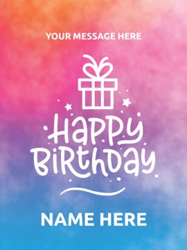 Picture of Birthday Foam Board 2 - 24x18