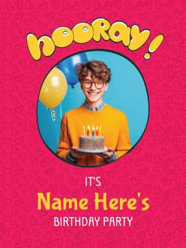 Picture of Birthday Foam Board 4 - 24x18