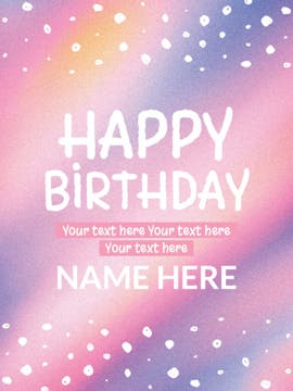 Picture of Birthday Foam Board 13 - 24x18