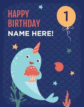 Picture of Birthday Foam Board 14 - 28x22